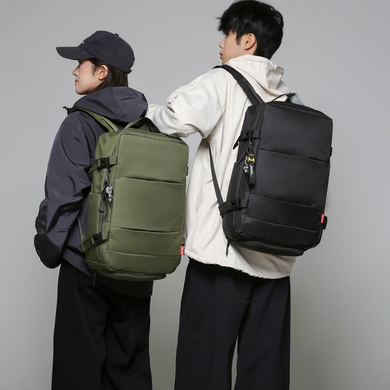 Cross-border backpack Simple Korean large-capacity men's and women's sports backpack Multifunctional leisure travel backpack