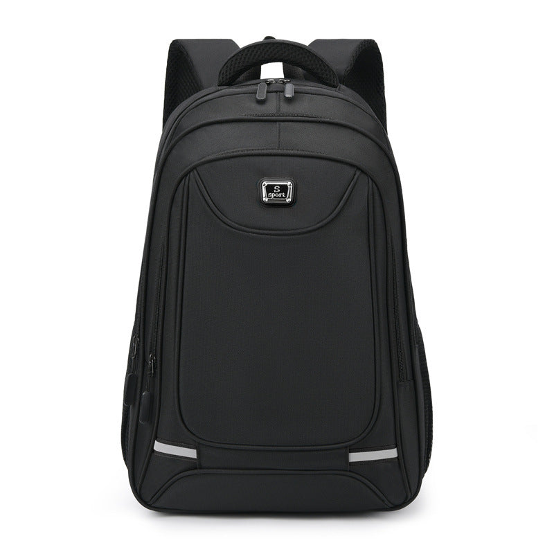 Printed logo backpack men's and women's luggage bag large capacity business trip backpack school bag business computer bag arc