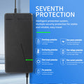 Lithium battery charger 48v10a ternary lithium iron phosphate 54.6v58.8v58.4v8a aluminum shell intelligent fast charge
