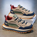 Men's shoes 2025 spring casual versatile sneakers hong kong style high-value chunky dad shoes new height-increasing platform trendy shoes