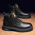 Men's 2025 autumn/winter new collection: fleece-lined, extra-thick martin boots - vintage, versatile, casual workwear, british style ankle boots