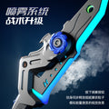 [customized] lightsaber double-bladed telescopic lightsaber children's luminous sword boy's cool double-headed laser sword ax toy