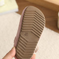 Vancahao girls' velvet flats - new spring/autumn  collection - kids' cherry velvet princess shoes with soft sole and dotted sole