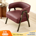 European style accessible luxurycasual negotiation chair hotel reception lounge balcony living room single cat scratching leather casual sofa chair