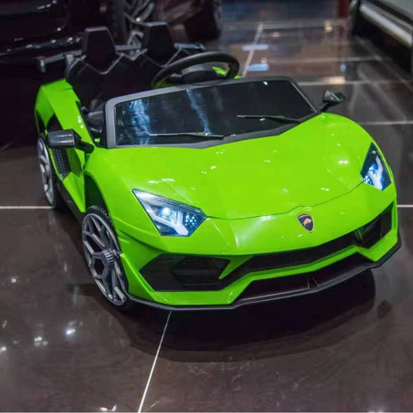 New children's electric car four-wheel remote control car charging can seat boys and girls baby sports car children's toy car