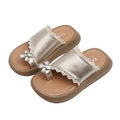 Insfrench rhinestone slippers summernew arrivalk-style girl shoes lace toe princess shoes beach sandals