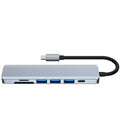 factory usb hub docking station, type-c hub, suitable for ipad, apple, huawei, and laptop expansion