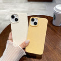 Wheat husk suitable for apple 16pro pure color mobile phone case iphone11/13 high-end ins anti-fall tpu protective cover