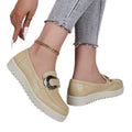 spring/autumn new arrival: plus size chunky sole loafers for women, sizes 36-43. wholesale available. perfect for  and  dropshipping
