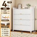White 9-layer [length 90*width 32*height 149cm] privacy door panel