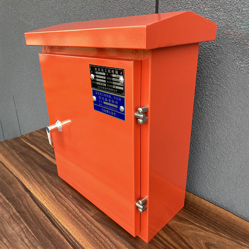 Factory wholesale three-level construction site temporary distribution box low voltage openable with rain cap switch box complete set of outdoor power distribution