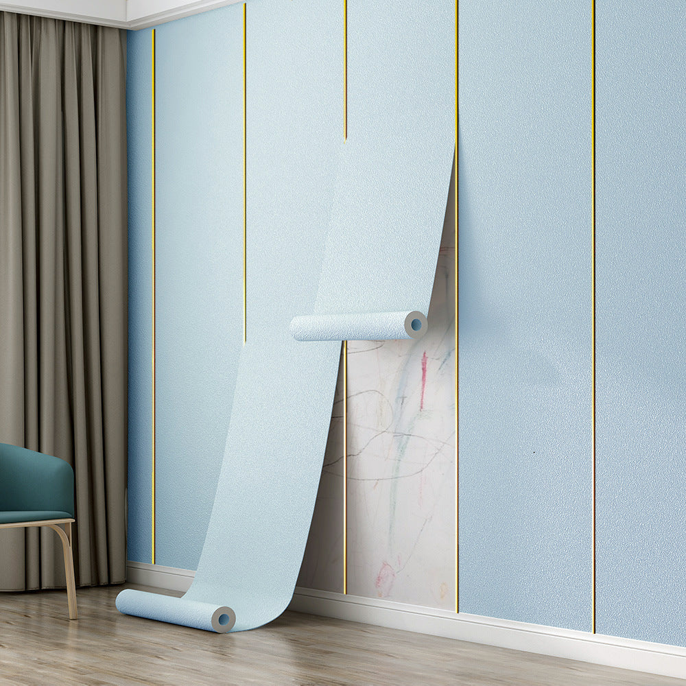 Special wallpaper for gray wall self-adhesive waterproof and moisture-proof 3D three-dimensional wall sticker wall wallpaper to cover ugliness household self-sticker decoration