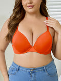 bestseller: plus size push-up bra for  - full coverage, uplift, anti-sag, and comfortable support