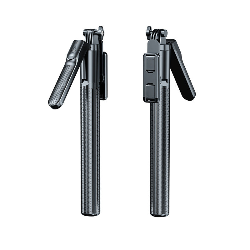 r7l selfie stick 1.7m handheld stabilizer anti-shake r7l telescopic bluetooth remote fill light phone holder