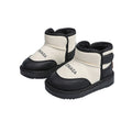Girls' snow boots - new korean style for winter  - kids' fleece-lined, extra thick cotton shoes - boys' first walker short boots
