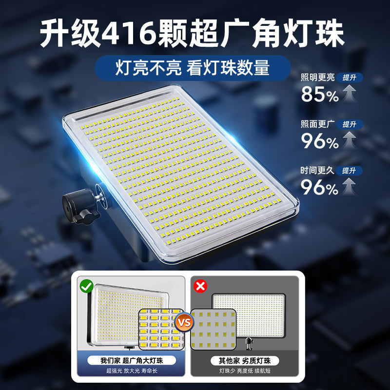 Night market lamp charging led lamp movable outdoor lighting lamp long battery life large capacity camping style lamp emergency lamp