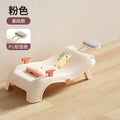 Foldable baby bath chair - anti-slip, reclining design for easy hair washing at home