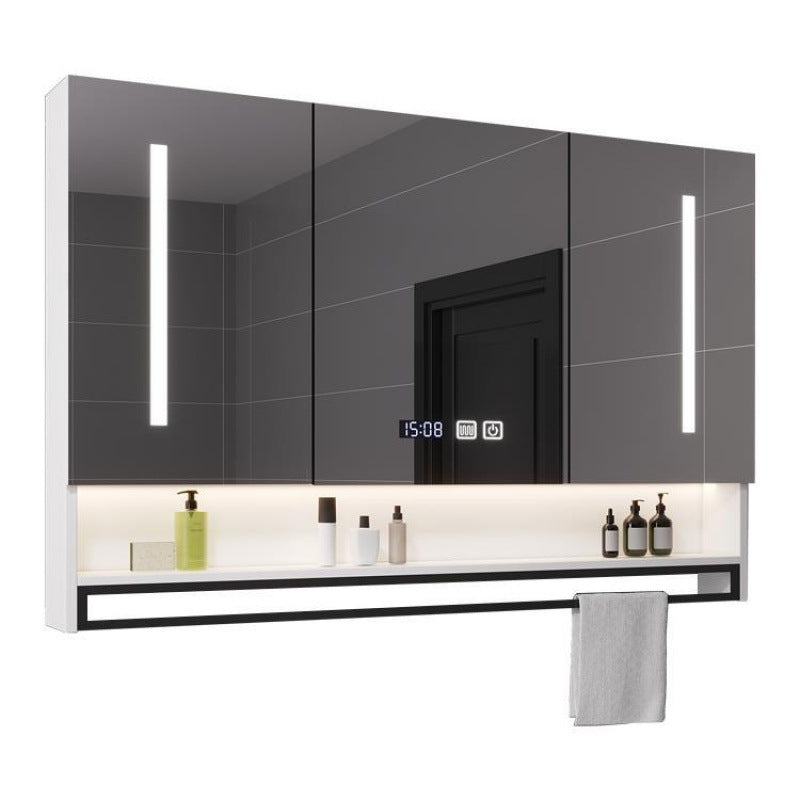 [Consultation and installation] Smart bathroom mirror cabinet is separately wall-mounted with lamp defogging bathroom dressing mirror is simple