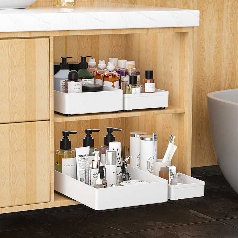 Pull-out cabinet Layered storage rack Pull-out kitchen sink Pull-out basket rack No punching sink rack