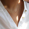 Stacking necklace for women, versatile, non-fading stainless steel pendant necklace, clavicle chain, niche versatile jewelry