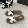 Xiaoxiangfeng sandals women's summer outwear non-slipeasiest for matchfashion imitation wood grain flatsh belt one-line slippers women's export
