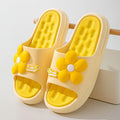 Thick sole slippers women's summeroutwear2025new arrivalcute home indoor non-slip bathroom bath sandals women's slippers