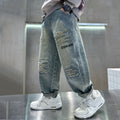 Boys' jeans: new spring/autumn collection - stylish and relaxed fit for older boys. perfect for autumn, these casual trousers offer a modern and comfortable look