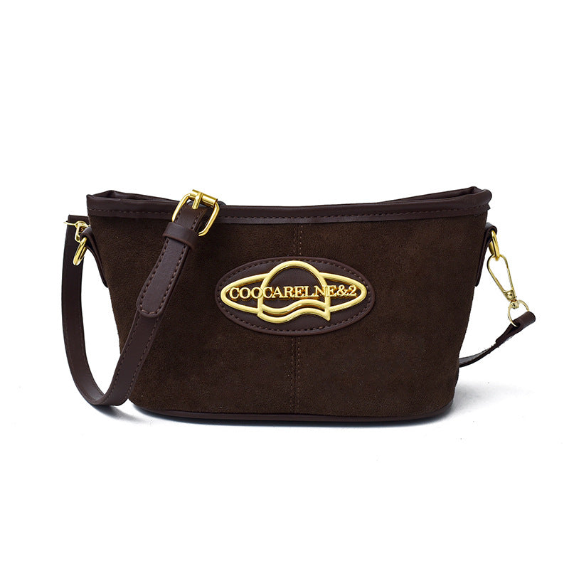 Autum frosted retro crossbody bag is super popular this year, hourglass bag, trendycasualwork clothing bag, niche styleeasiest for match shoulder bag