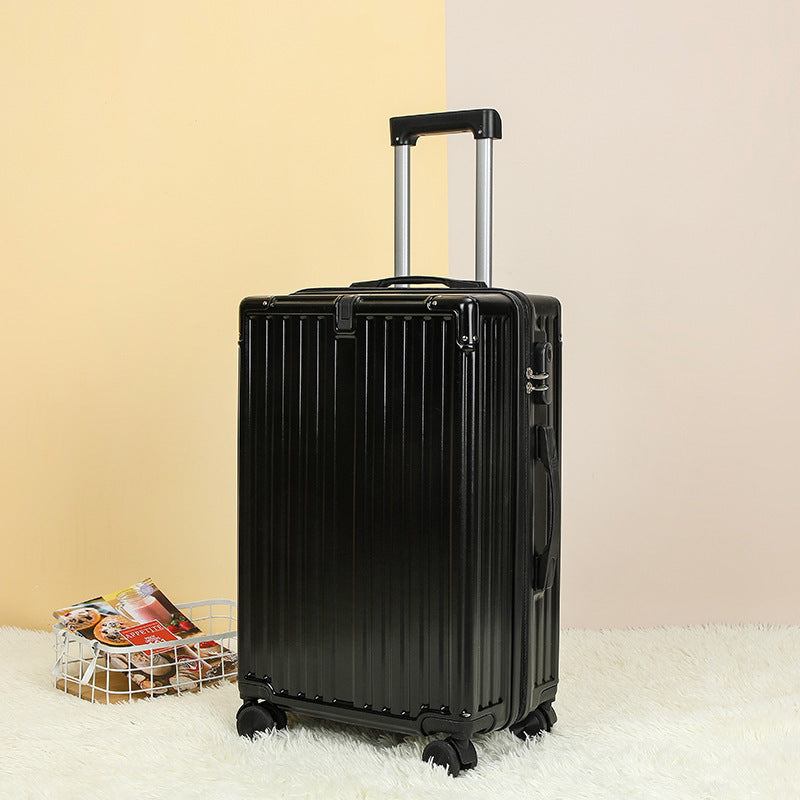 Luggage women's small silent universal wheel strong and durable ins student tie rod password leather case men 20 inches 24