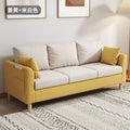 Bedroom double sofa small apartment scandinaviancasual modern economical rental house living room popular small sofa