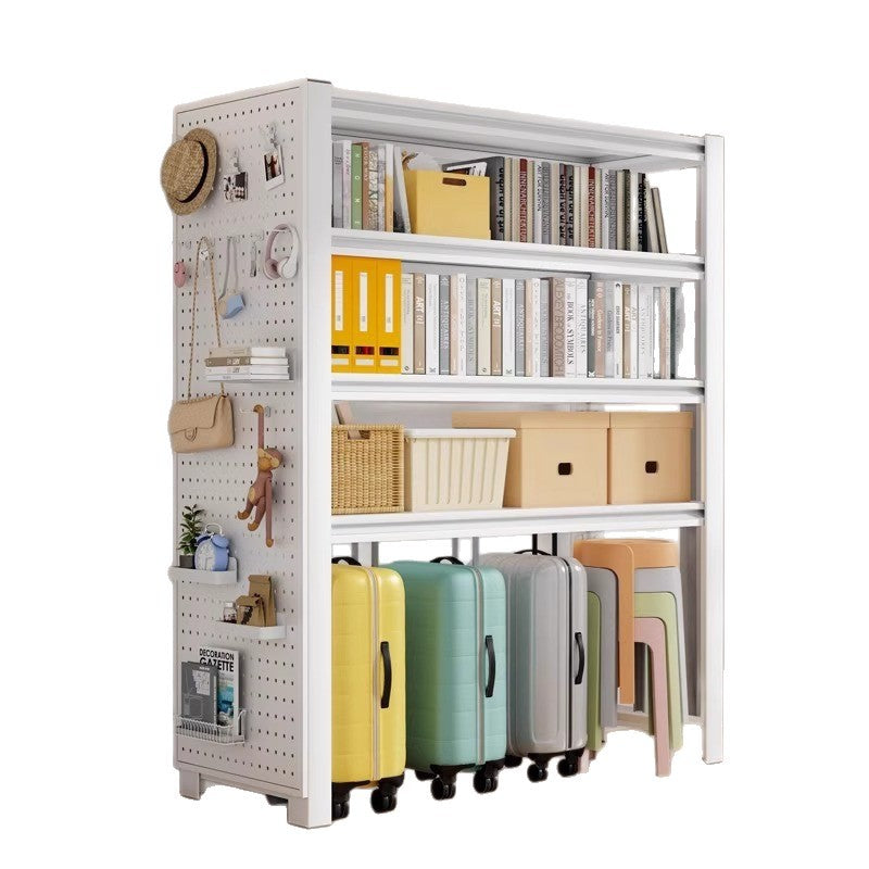 Household multi-layer storage rack, integrated wall-mounted storage rack, sundry storage rack, balcony express metal iron rack