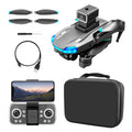 S138 brushless drone with 4-way obstacle avoidance, aerial photography quadcopter, optical flow positioning, high-speed, wind-resistant toy