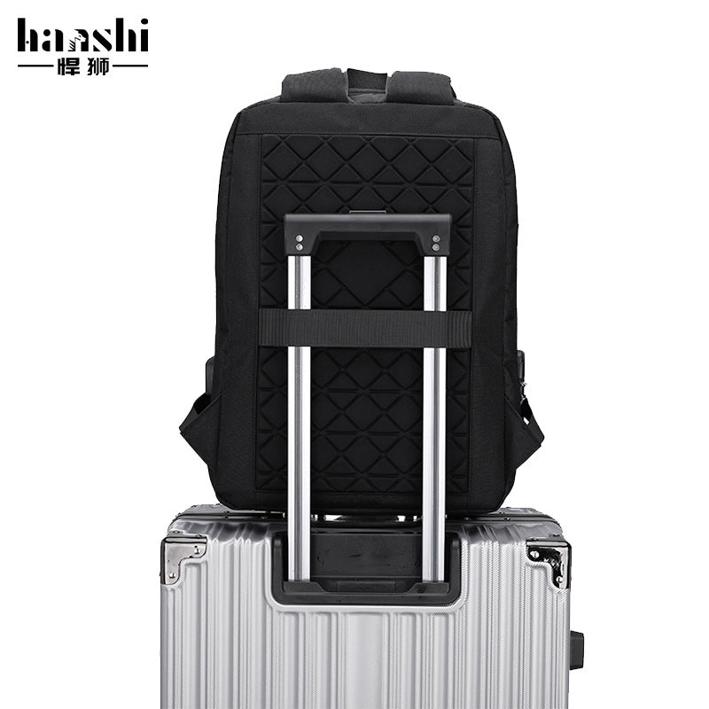 Business Men's Backpack Premium Fashion Travel Backpack Commuter Waterproof Computer Bag Large Capacity Backpack