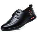 2024 new versatile men's leather shoes - soft sole business casual loafers - perfect for work, security, and dad shoes - wholesale available