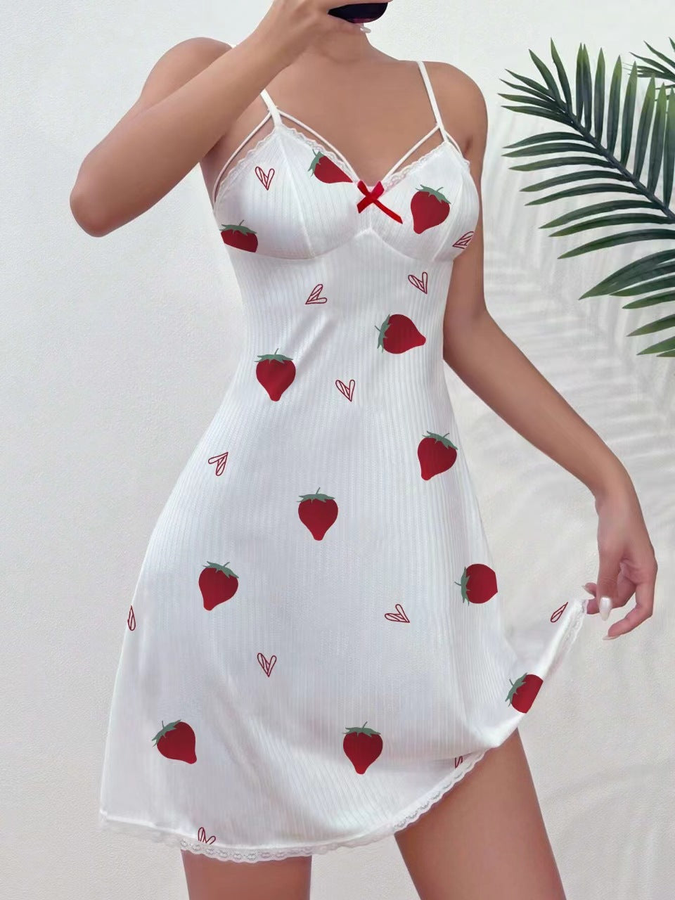 Sexy lingeriefashionexportsexyintimates factory heart-shaped suspender dresssexy nightgown cross-border