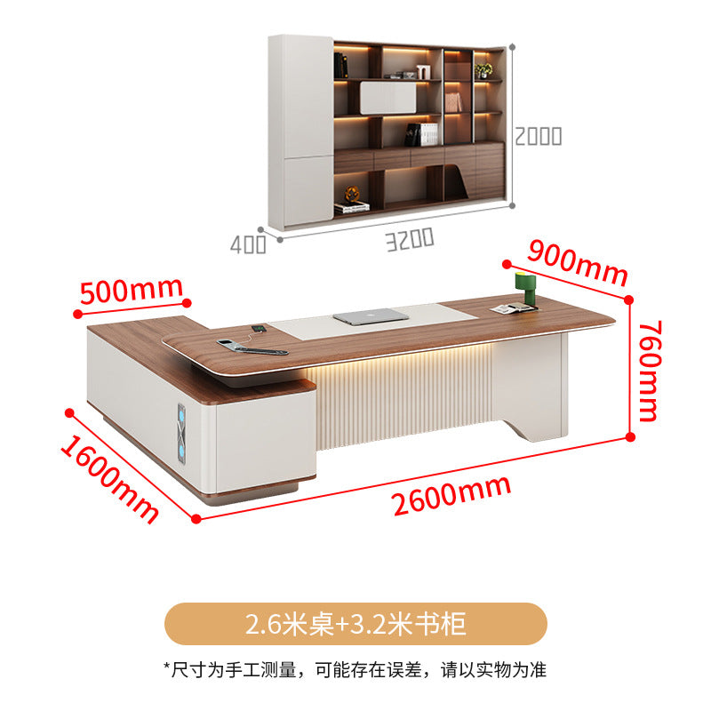 Saint li boss desk president chairman office desk classy executive desk manager office desk desk and chair set