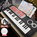 Kids' 37-key electronic keyboard piano - musical instrument toy for beginners, multifunctional, perfect gift