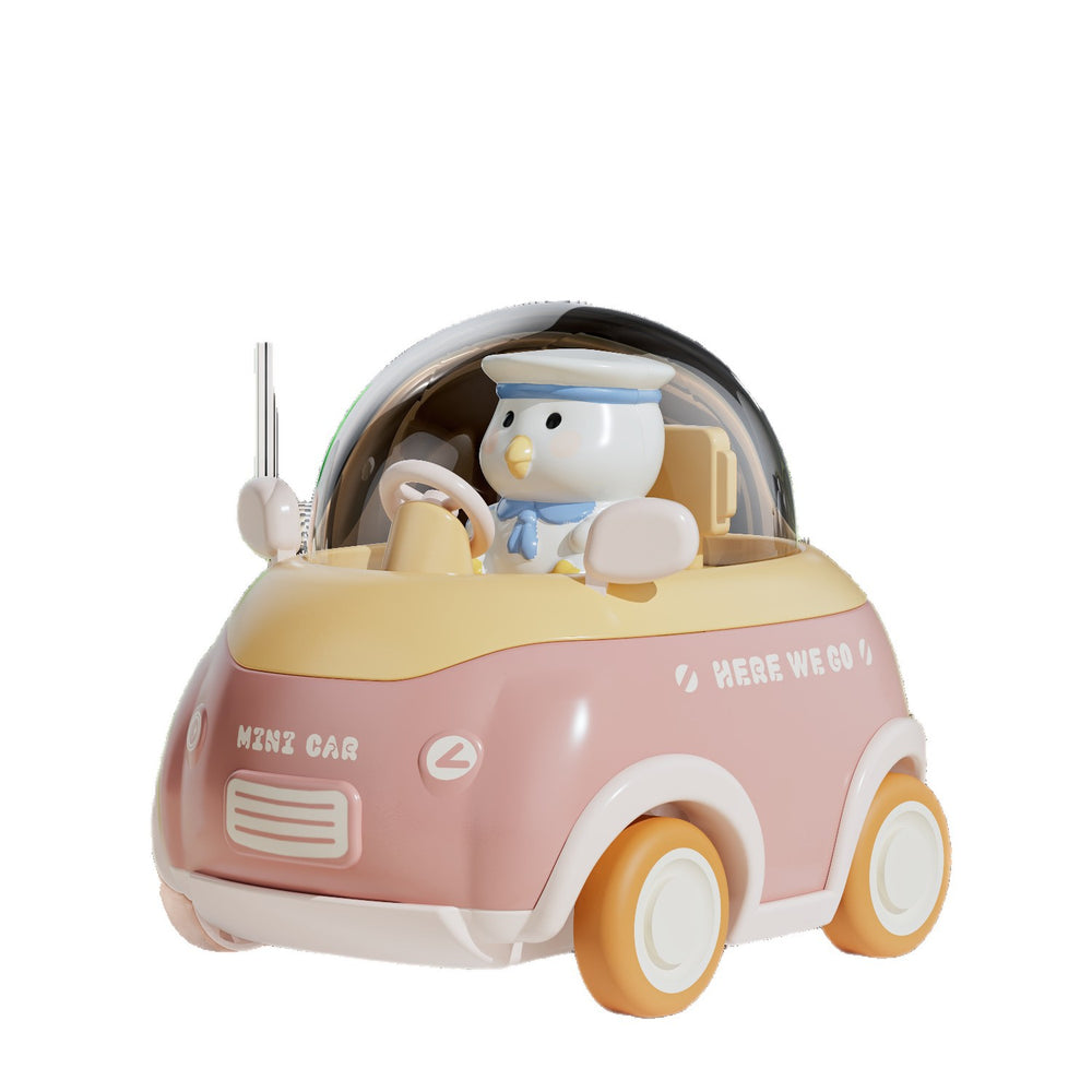 Dropshipping kids press boys and girls sliding car pull back cartoon airplane bus sedan toy car