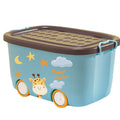 Large capacity kids' clothing storage bin - extra large organizer for baby toys, dolls, books, and more