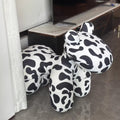 Cow pattern ice silk fabric