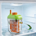 Cold water kettle new arrival popular drink fruit tea ice tray ice bucket ice cube making straw water cup summer cool ice bucket