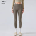 No awkward line, nude-feel yoga leggings for women. fleece-lined, slimming, high-waisted, butt-lifting workout and fitness pants. daw180