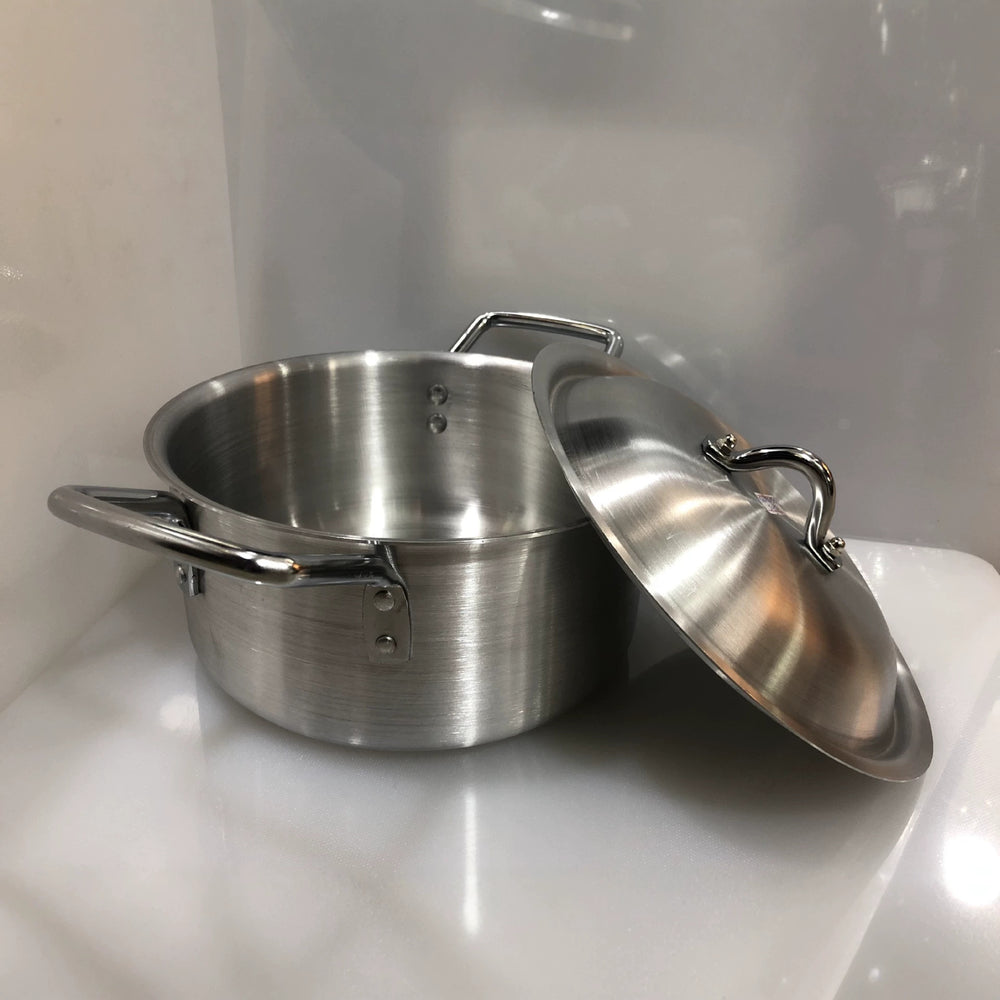 5pcs set of aluminum pots 34cm, 38cm, 40cm, 44cm, 48cm