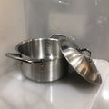 5pcs set of aluminum pots 34cm, 38cm, 40cm, 44cm, 48cm