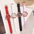 Douyin duoduo cross-border platform geneva watch women's three-eye roman belt quartz watch manufacturer spot wholesale