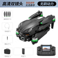 s168 screen-controlled drone brushless high-definition aerial photography aircraft optical flow four-sided obstacle avoidance lighting remote control aircraft