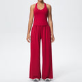 Fashionstylishnew arrival brushed yoga clothes, quick-drying, breathable, beautiful back sports suit, outdoor casual running fitness clothes