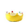 Creative ceramic orange fruit plate salad bowl for home living room stainless steel fork ins good-looking storage bowl