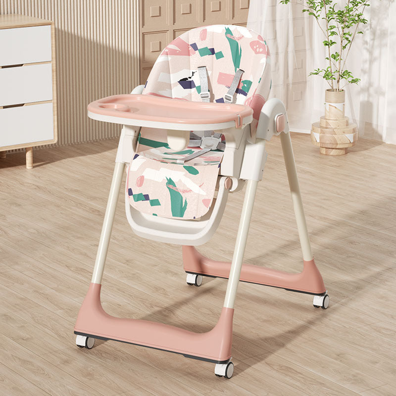 Baby high chair - multifunctional, foldable, portable dining chair for home use - infant feeding seat & children's dining table