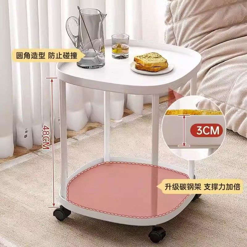 Creative bedside table alternative: small, mini, simple, modern, minimalist, movable, children's storage shelf, side table